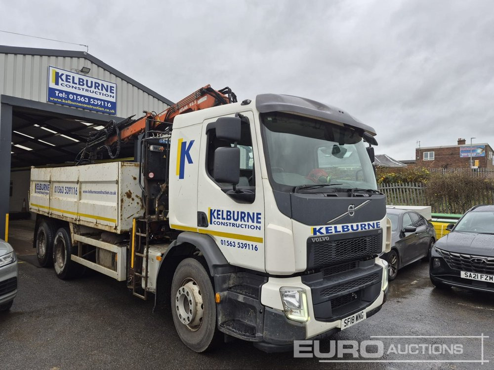 2018 Volvo FE320 - Camion benne, Camion grue: photos 5 2018 Volvo FE320 - Camion benne, Camion grue: photos 5