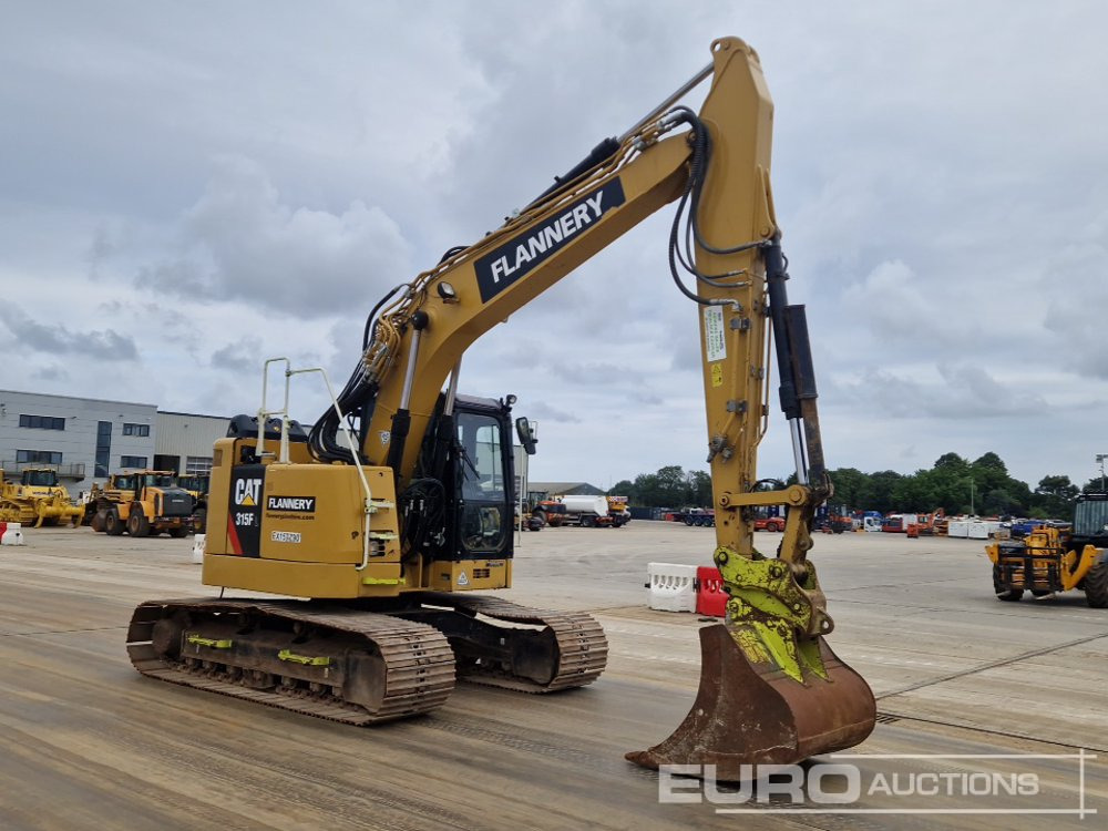Pelle sur chenille 2019 CAT 315F LCR: photos 7