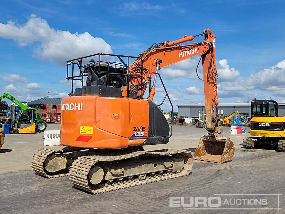 2019 Hitachi ZX135US-6 - Pelle sur chenille: photos 5 2019 Hitachi ZX135US-6 - Pelle sur chenille: photos 5