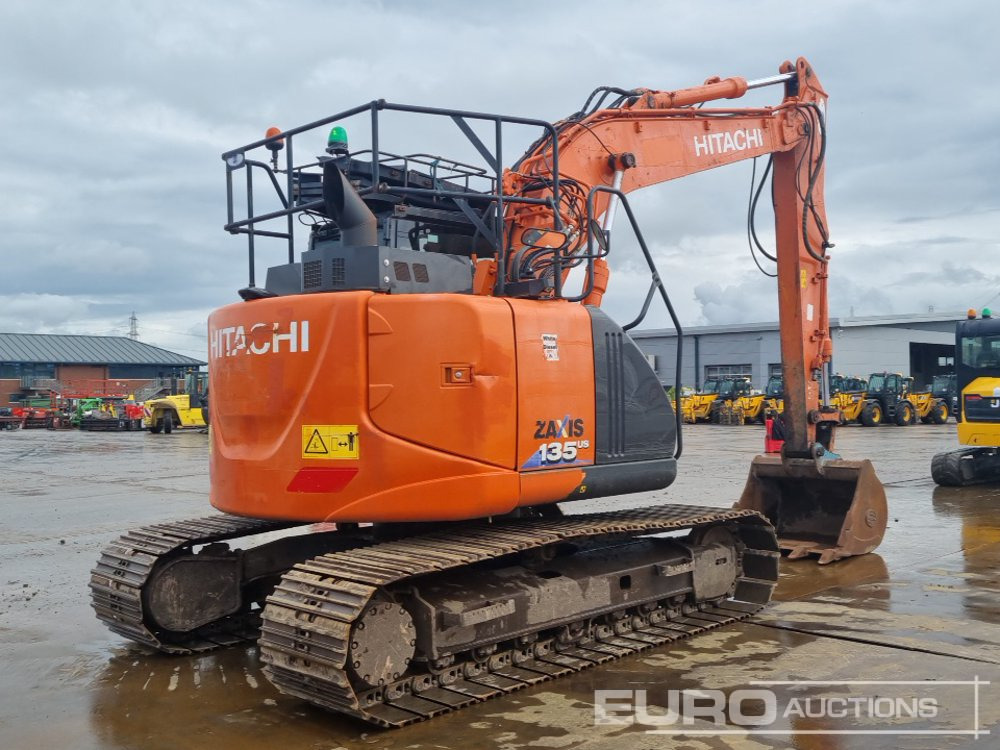 2019 Hitachi ZX135US-6 - Pelle sur chenille: photos 5 2019 Hitachi ZX135US-6 - Pelle sur chenille: photos 5