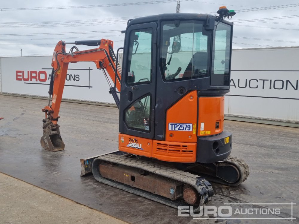2019 Hitachi ZX26U-6 CR - Mini pelle: photos 3 2019 Hitachi ZX26U-6 CR - Mini pelle: photos 3
