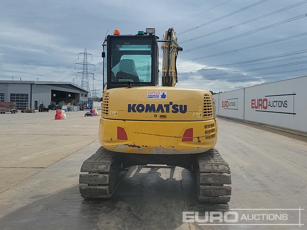 2019 Komatsu PC80MR-5 - Mini pelle: photos 4 2019 Komatsu PC80MR-5 - Mini pelle: photos 4