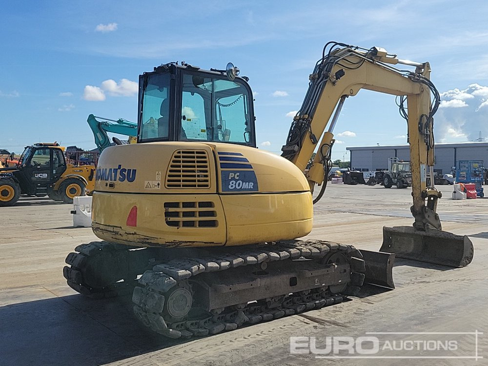 2019 Komatsu PC80MR-5 - Mini pelle: photos 5 2019 Komatsu PC80MR-5 - Mini pelle: photos 5