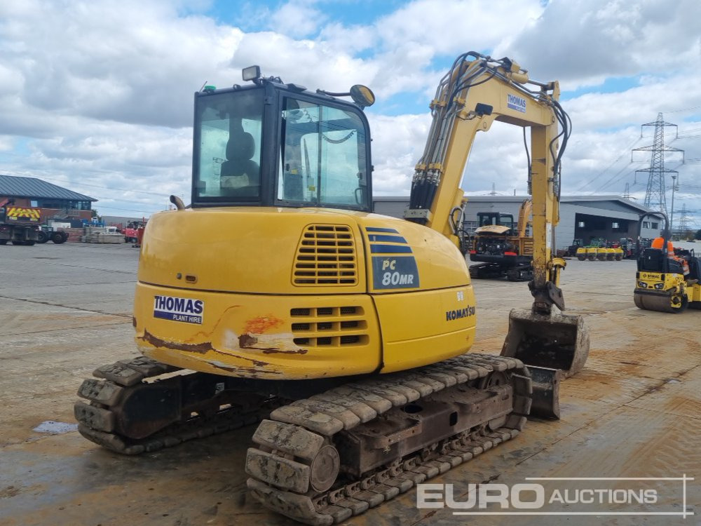 2019 Komatsu PC80MR-5 - Mini pelle: photos 5 2019 Komatsu PC80MR-5 - Mini pelle: photos 5
