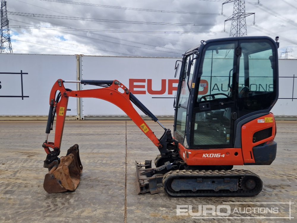 2019 Kubota KX016-4 - Mini pelle: photos 2 2019 Kubota KX016-4 - Mini pelle: photos 2