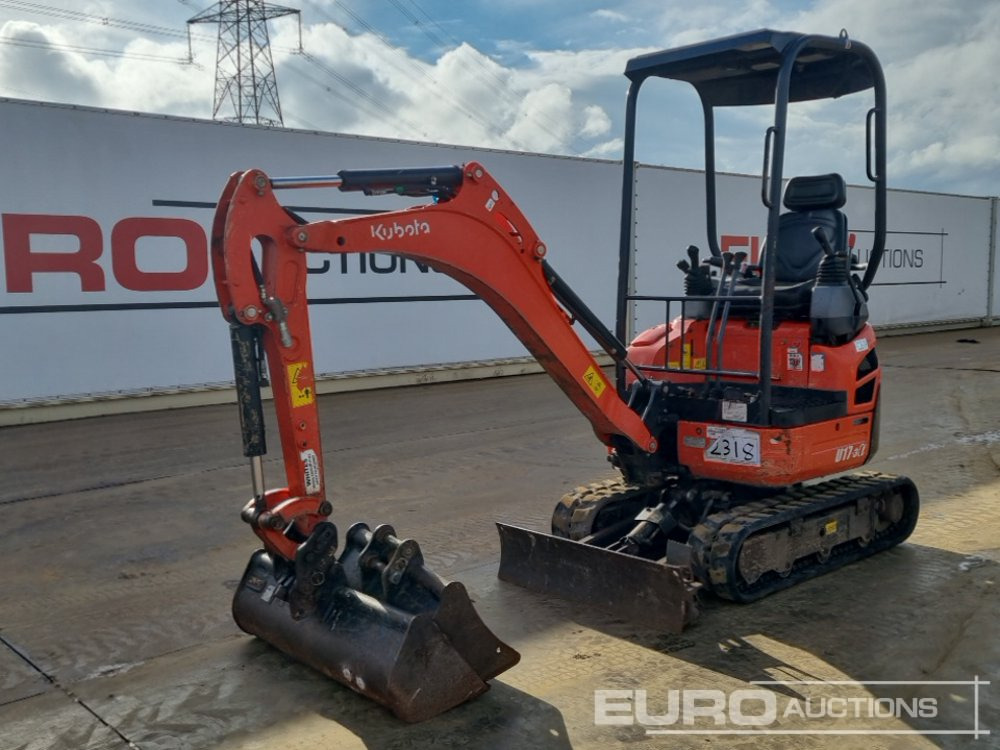 2019 Kubota U17-3A - Mini pelle: photos 1 2019 Kubota U17-3A - Mini pelle: photos 1