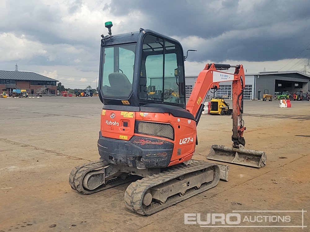 2019 Kubota U27-4 - Mini pelle: photos 5 2019 Kubota U27-4 - Mini pelle: photos 5