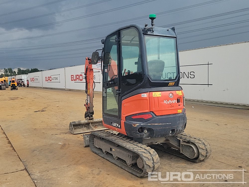 2019 Kubota U27-4 - Mini pelle: photos 3 2019 Kubota U27-4 - Mini pelle: photos 3