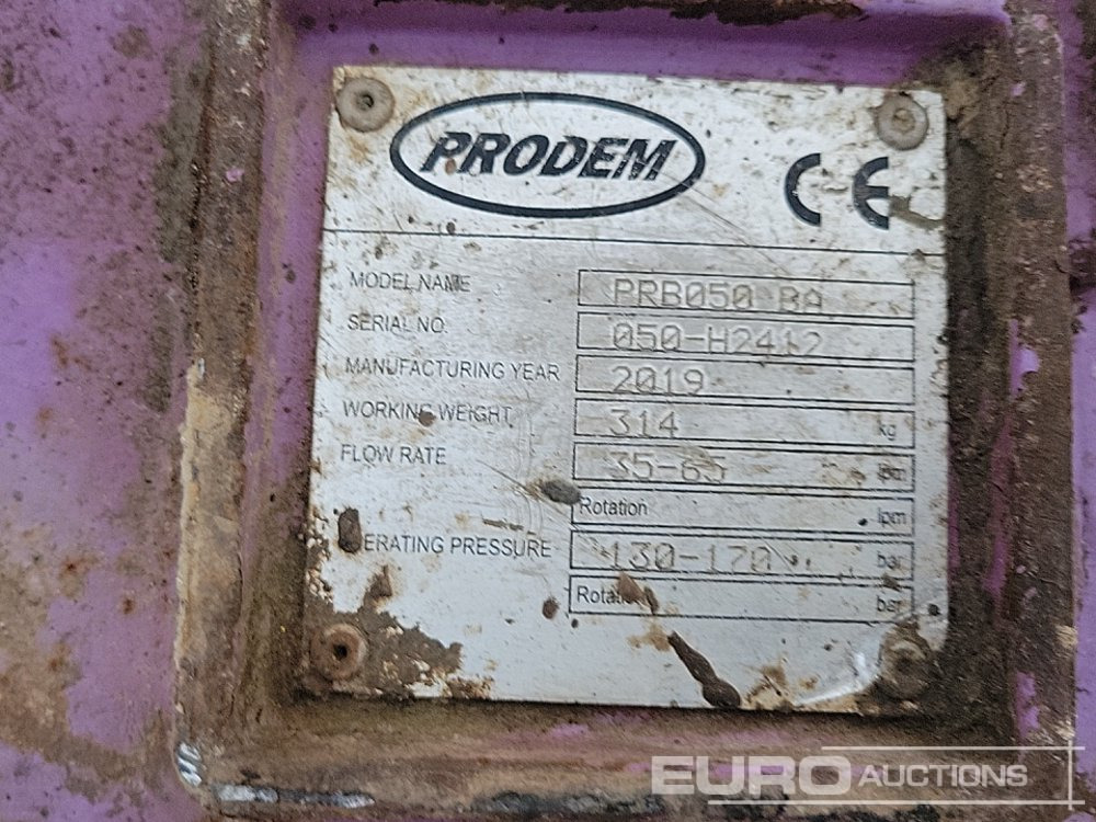 Marteau hydraulique 2019 Prodem PRB050BA: photos 13