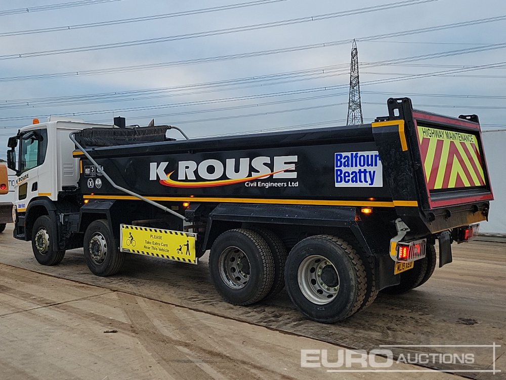 2019 Scania P410XT - Camion benne: photos 3 2019 Scania P410XT - Camion benne: photos 3