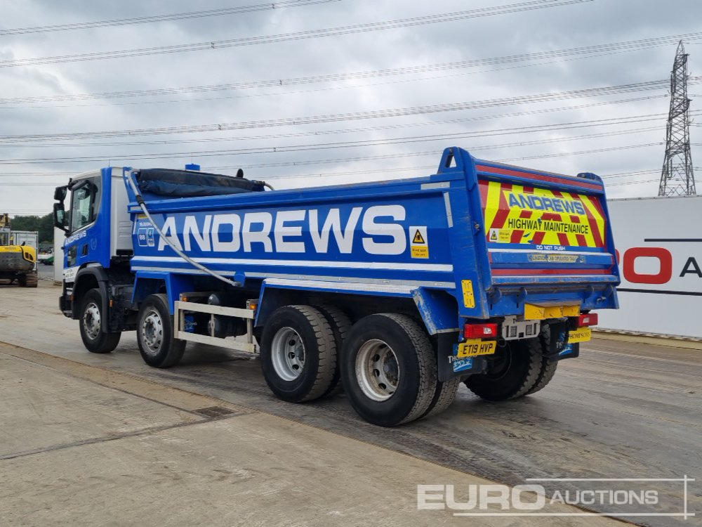 2019 Scania P410XT - Camion benne: photos 3 2019 Scania P410XT - Camion benne: photos 3