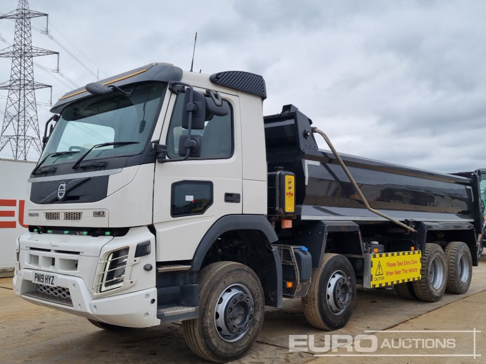 2019 Volvo FMX410 - Camion benne: photos 1 2019 Volvo FMX410 - Camion benne: photos 1