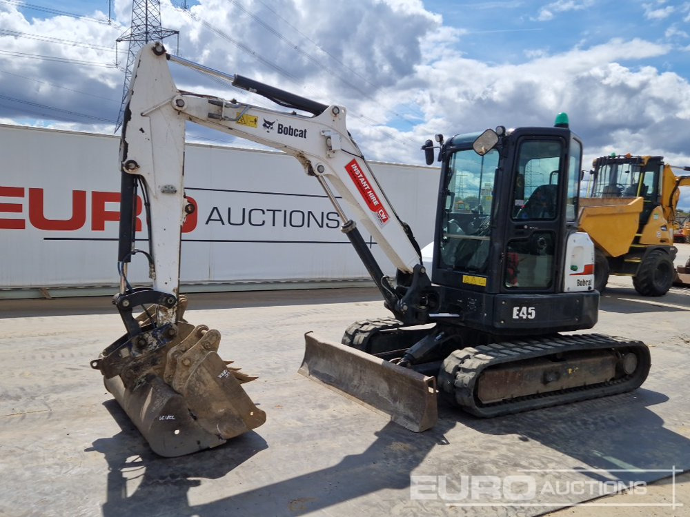 2020 Bobcat E45 - Mini pelle: photos 1 2020 Bobcat E45 - Mini pelle: photos 1