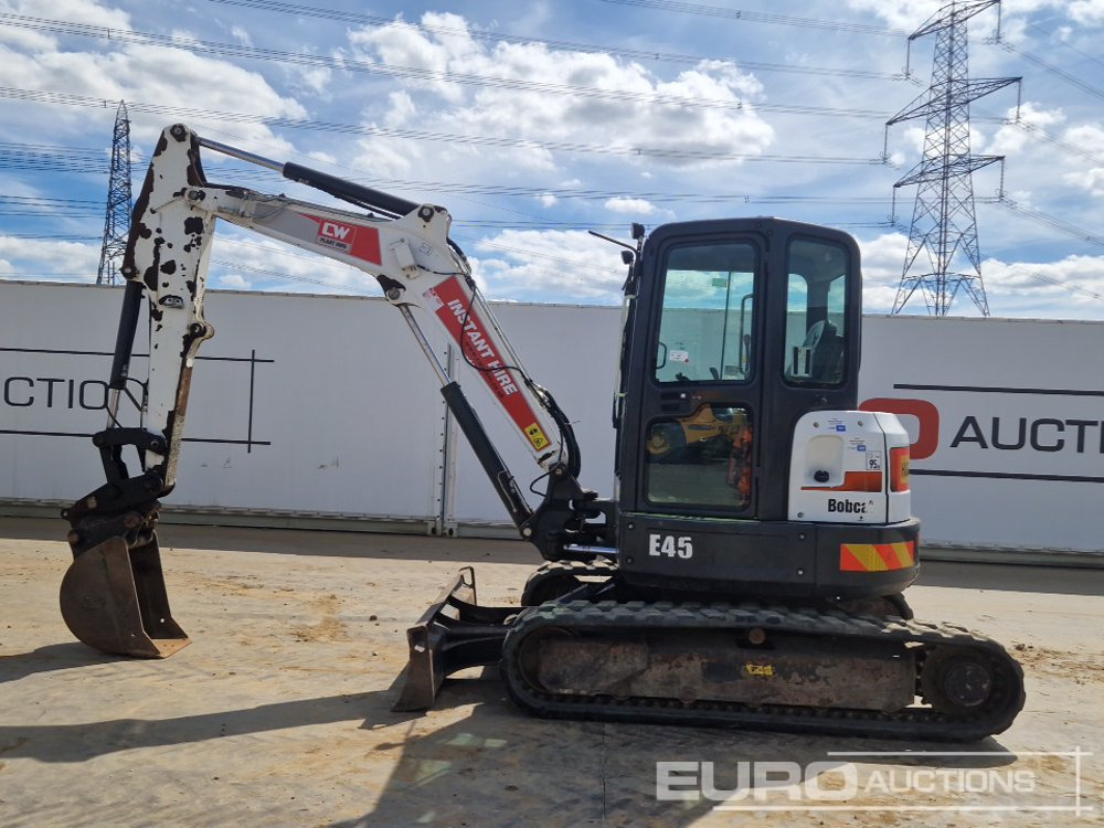 2020 Bobcat E45 - Mini pelle: photos 2 2020 Bobcat E45 - Mini pelle: photos 2