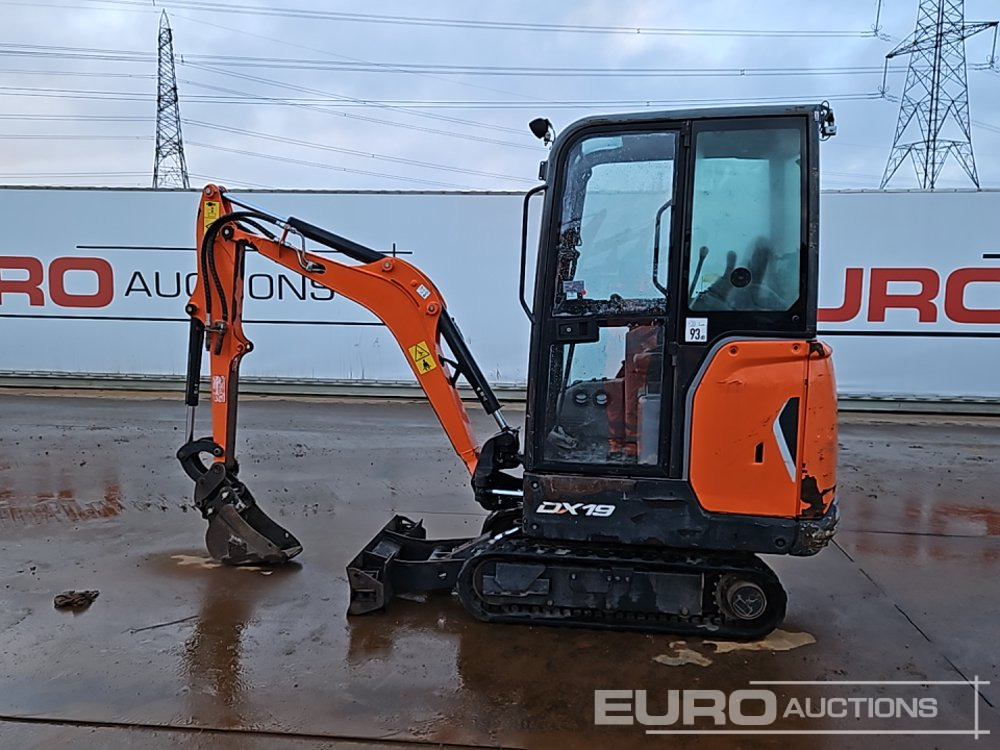 2020 Doosan DX19 - Mini pelle: photos 2 2020 Doosan DX19 - Mini pelle: photos 2