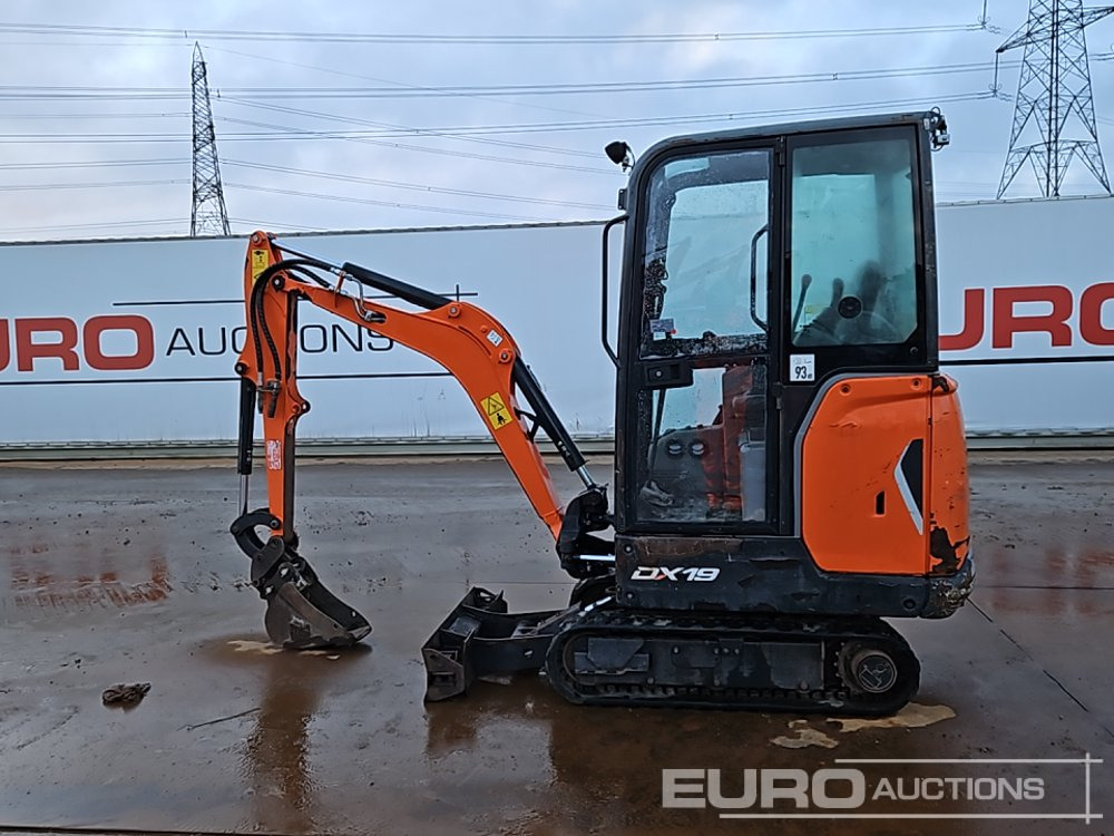 2020 Doosan DX19 - Mini pelle: photos 3 2020 Doosan DX19 - Mini pelle: photos 3