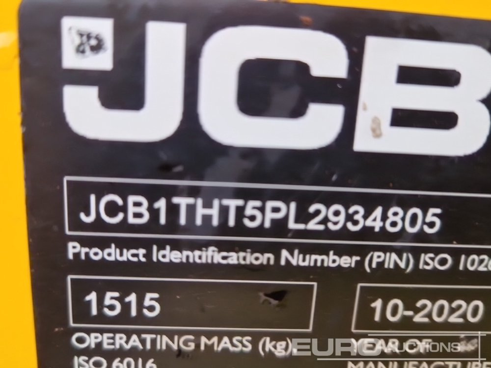 Mini tombereau 2020 JCB 1T-2S5: photos 32