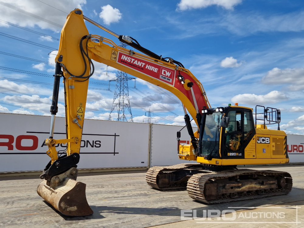 2020 JCB 220XL - Pelle sur chenille: photos 1 2020 JCB 220XL - Pelle sur chenille: photos 1