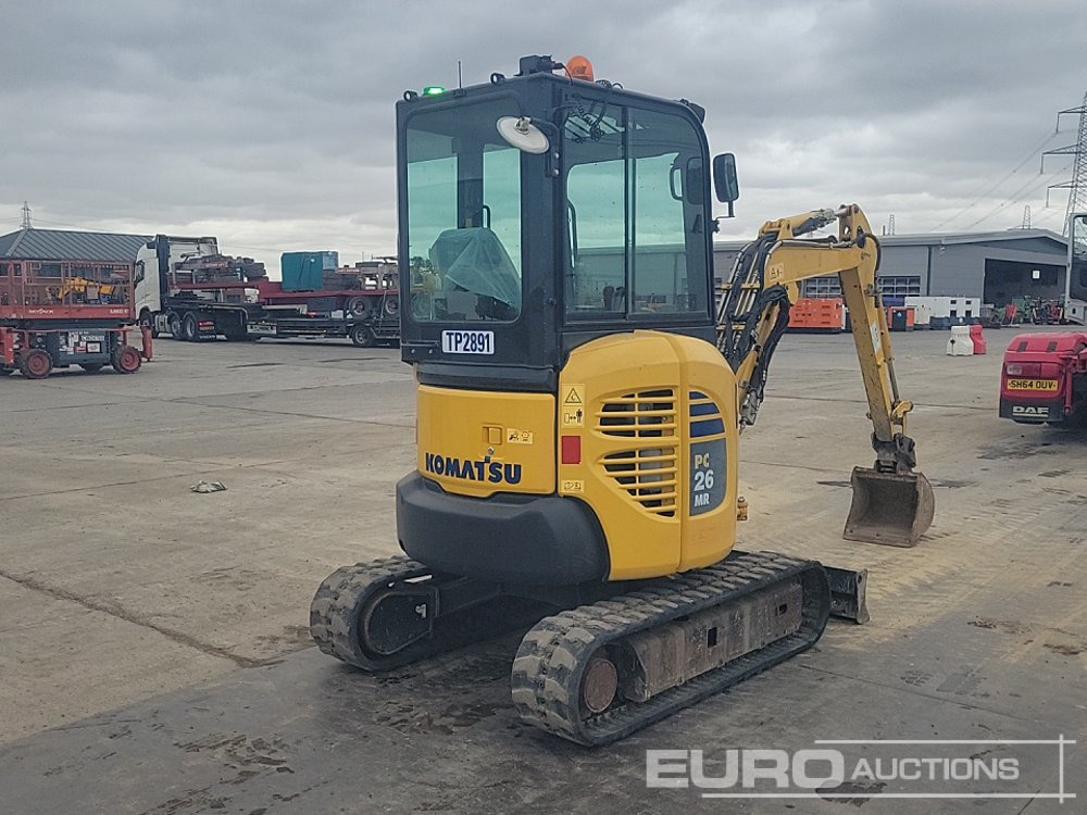 2020 Komatsu PC26MR-3 - Mini pelle: photos 5 2020 Komatsu PC26MR-3 - Mini pelle: photos 5