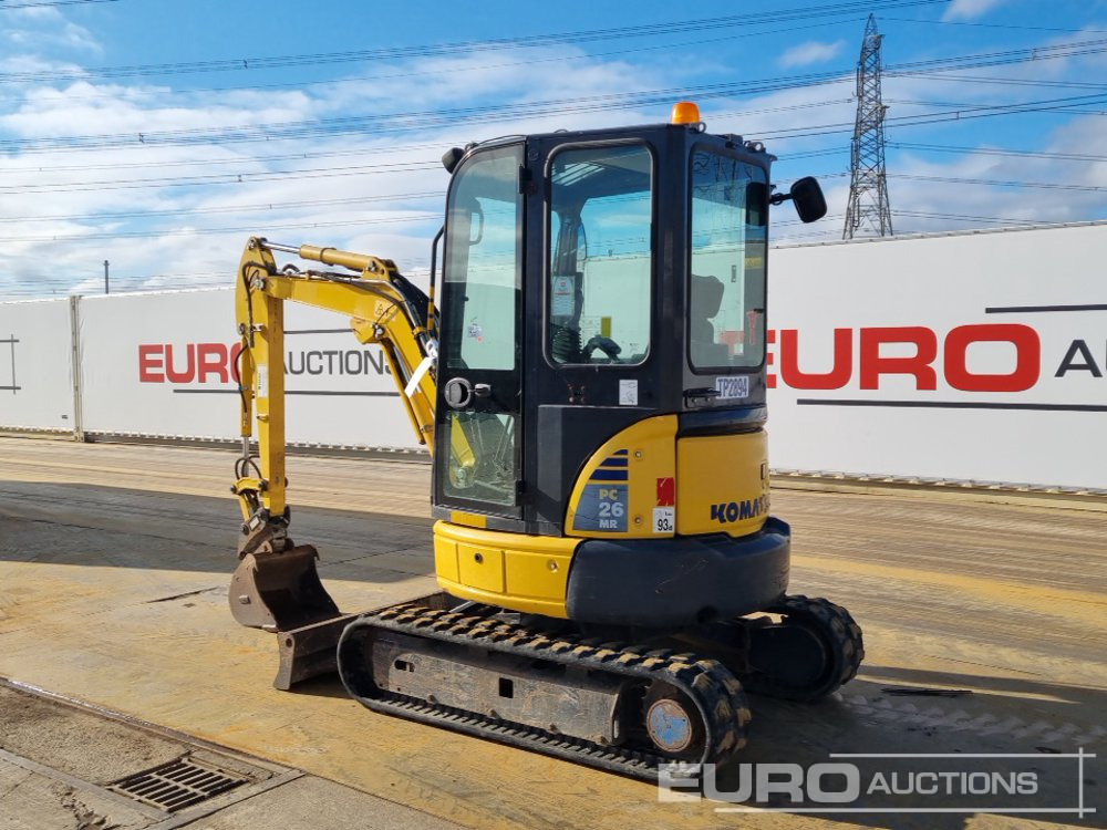 2020 Komatsu PC26MR-3 - Mini pelle: photos 3 2020 Komatsu PC26MR-3 - Mini pelle: photos 3