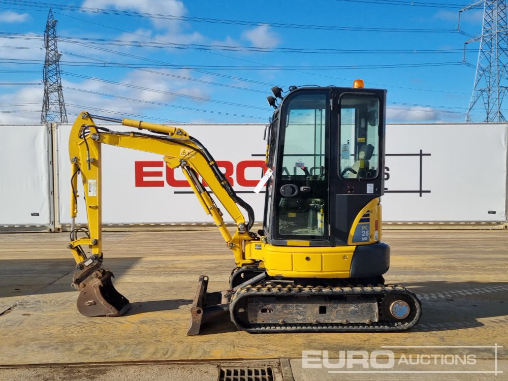 2020 Komatsu PC26MR-3 - Mini pelle: photos 2 2020 Komatsu PC26MR-3 - Mini pelle: photos 2