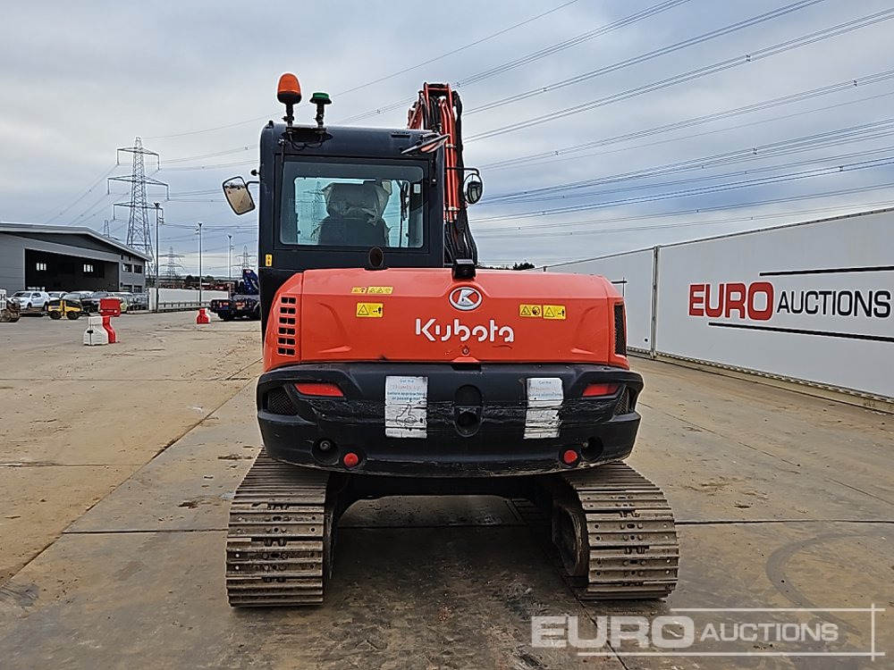 2020 Kubota KX080-4A2 - Mini pelle: photos 4 2020 Kubota KX080-4A2 - Mini pelle: photos 4