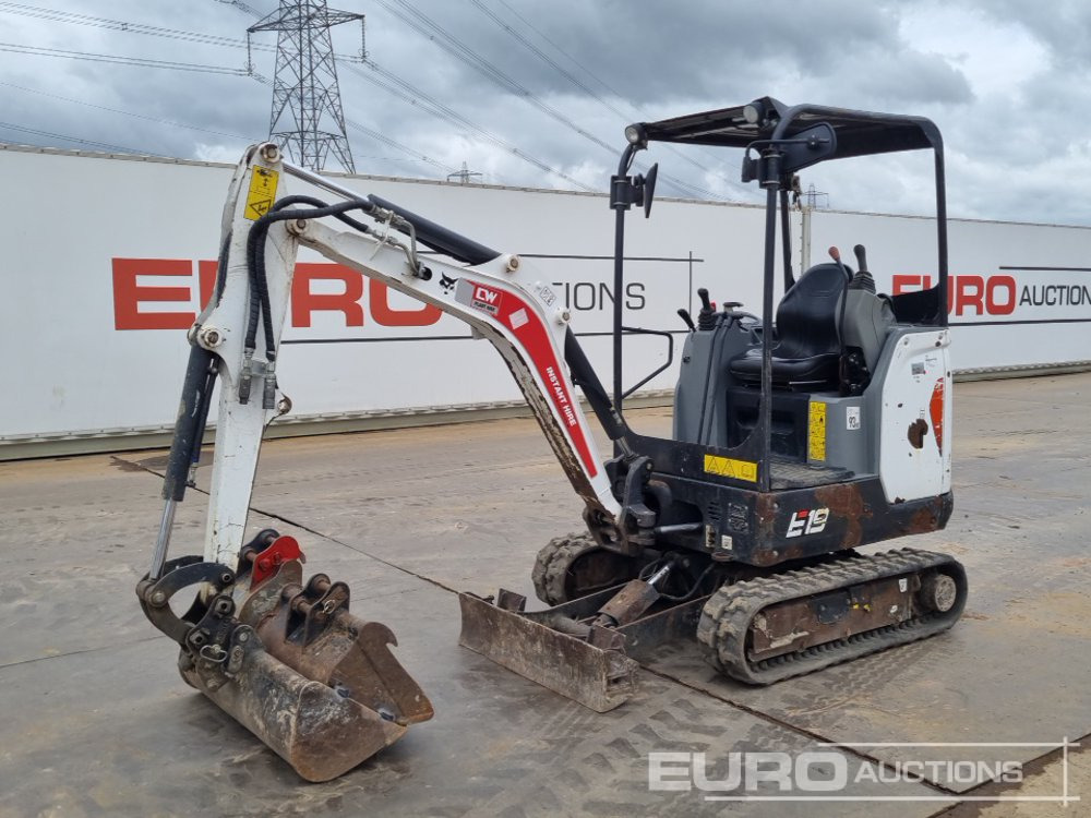 2021 Bobcat E19 - Mini pelle: photos 1 2021 Bobcat E19 - Mini pelle: photos 1