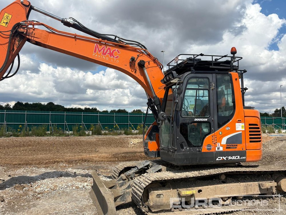 2021 Doosan DX140LCR - Pelle sur chenille: photos 1 2021 Doosan DX140LCR - Pelle sur chenille: photos 1
