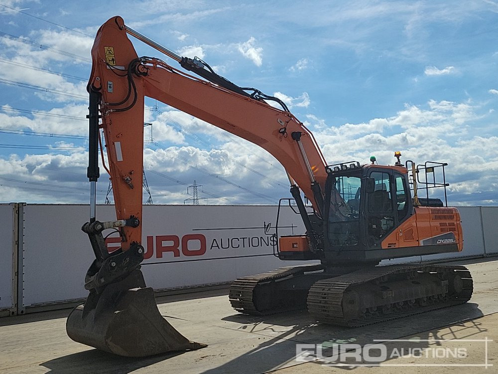 2021 Doosan DX225LC-5 - Pelle sur chenille: photos 1 2021 Doosan DX225LC-5 - Pelle sur chenille: photos 1