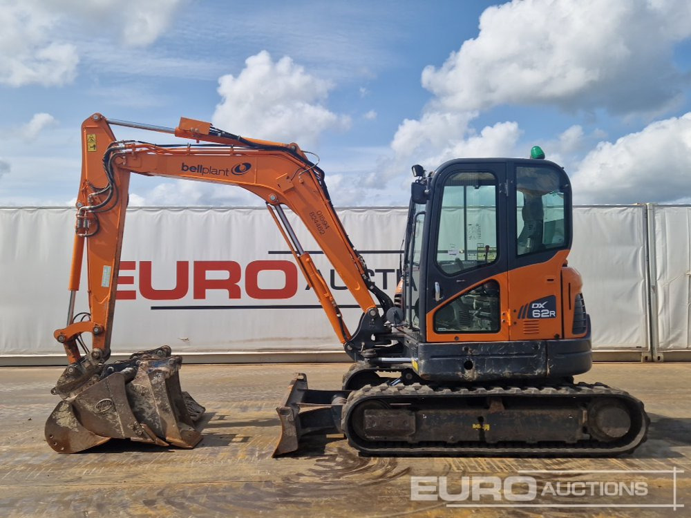2021 Doosan DX62R-3 - Mini pelle: photos 3 2021 Doosan DX62R-3 - Mini pelle: photos 3