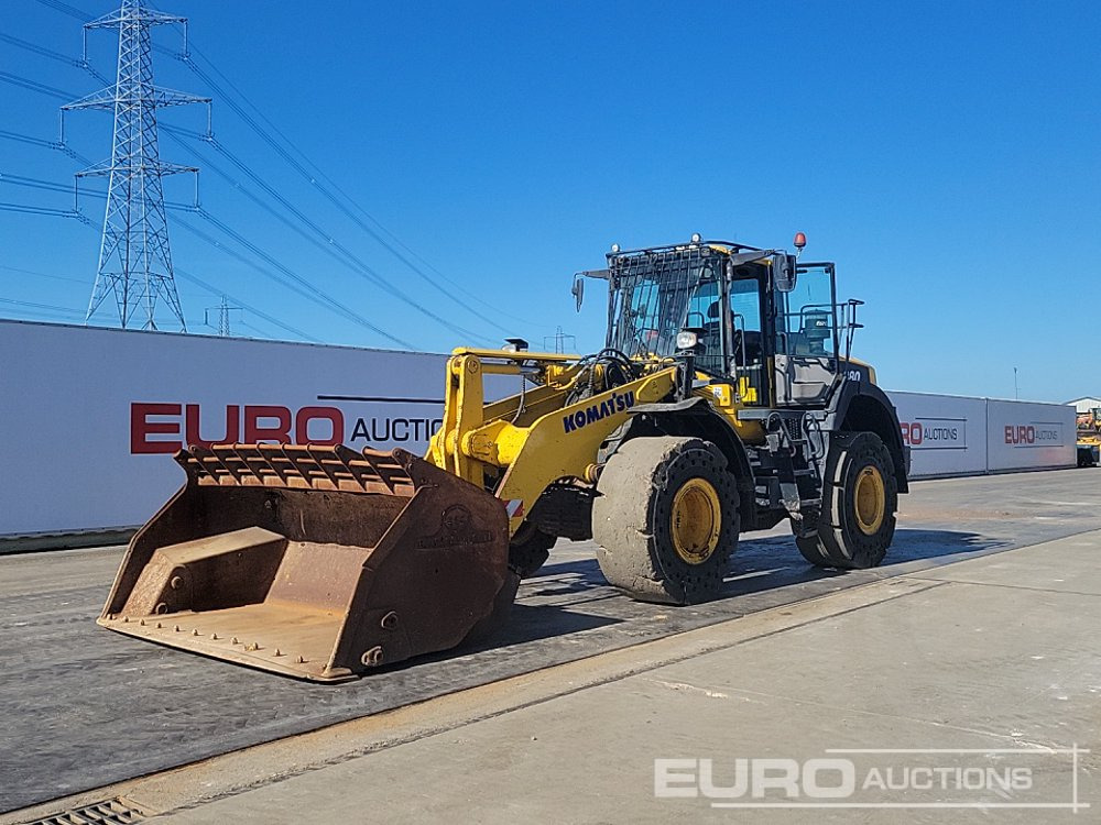 2021 Komatsu WA380-8E0 - Chargeuse sur pneus: photos 1 2021 Komatsu WA380-8E0 - Chargeuse sur pneus: photos 1