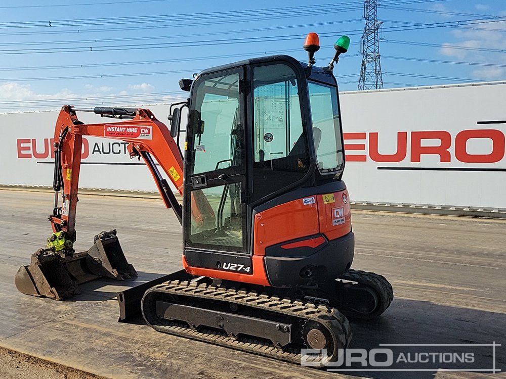 2021 Kubota KX027-4 - Mini pelle: photos 3 2021 Kubota KX027-4 - Mini pelle: photos 3