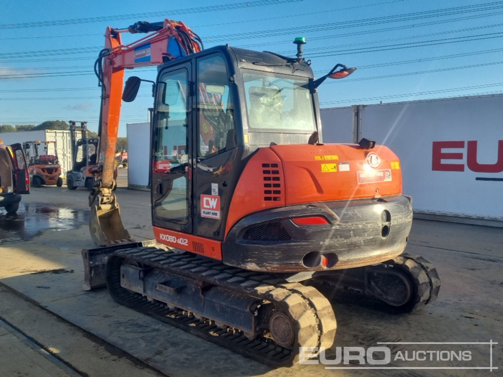 2021 Kubota KX080-4A2 - Mini pelle: photos 3 2021 Kubota KX080-4A2 - Mini pelle: photos 3