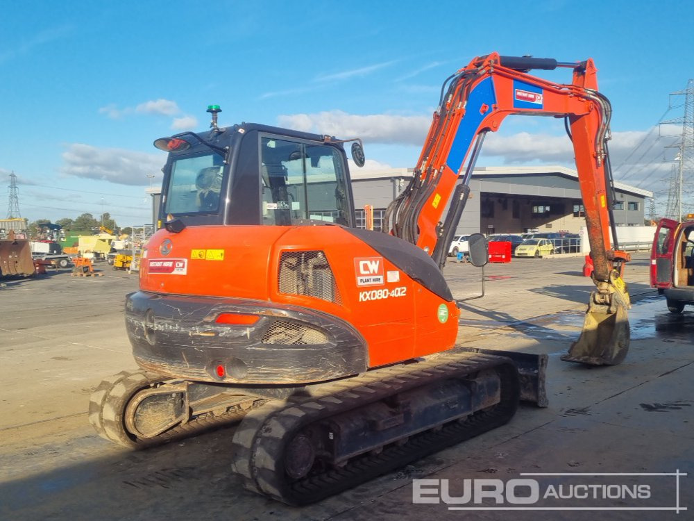 2021 Kubota KX080-4A2 - Mini pelle: photos 5 2021 Kubota KX080-4A2 - Mini pelle: photos 5