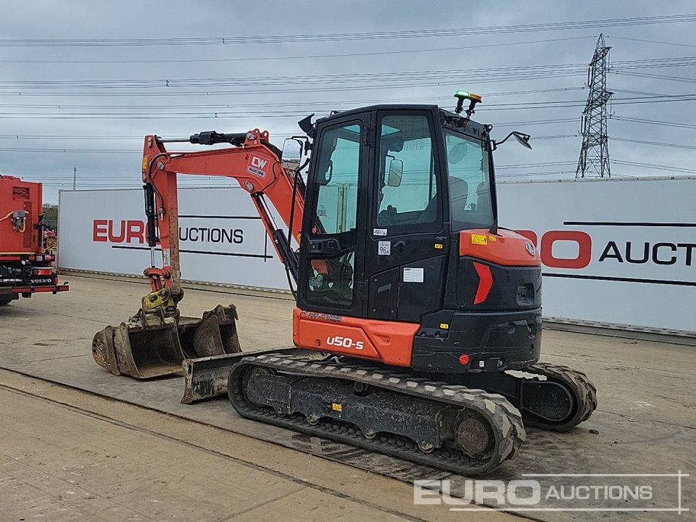 2021 Kubota U50-5 - Mini pelle: photos 3 2021 Kubota U50-5 - Mini pelle: photos 3