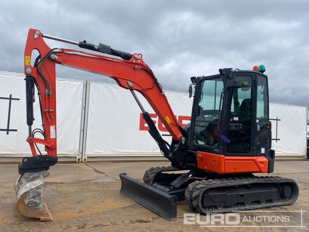2021 Kubota U56-5 - Mini pelle: photos 1 2021 Kubota U56-5 - Mini pelle: photos 1