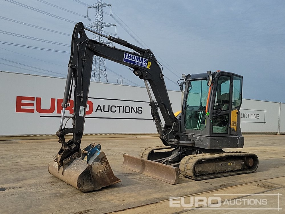 2021 Volvo ECR58F - Mini pelle: photos 1 2021 Volvo ECR58F - Mini pelle: photos 1