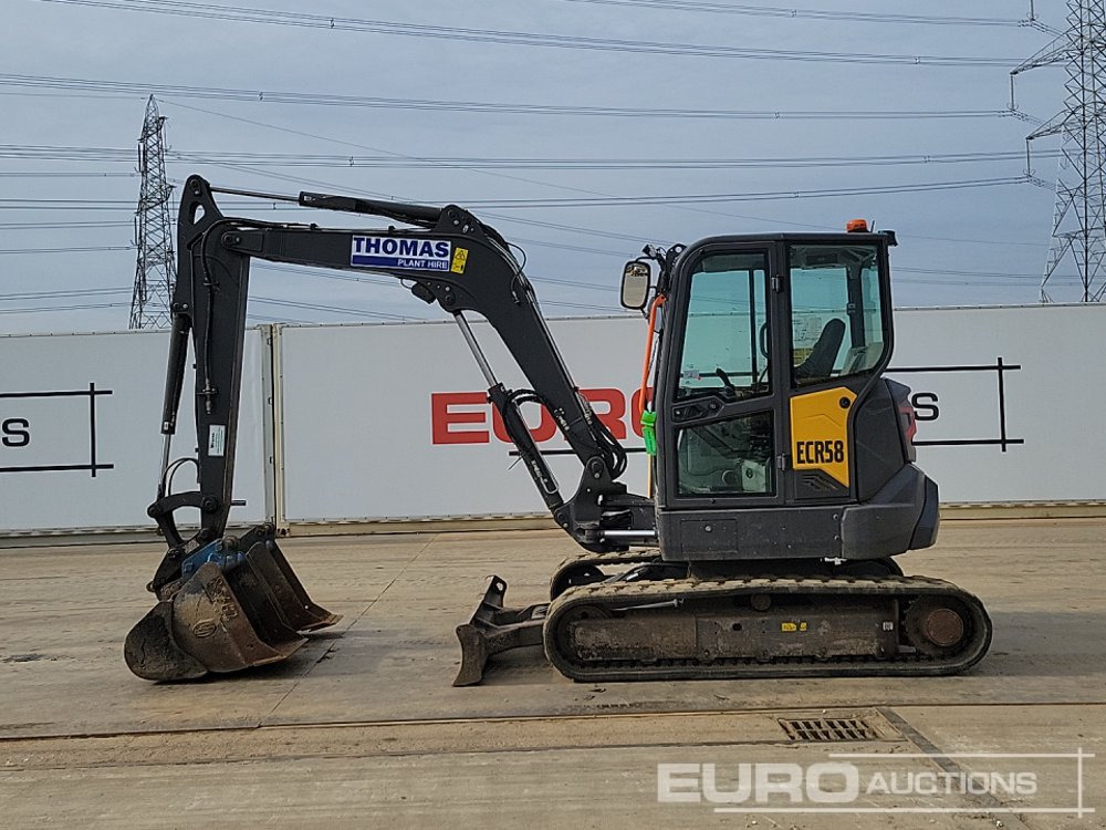 2021 Volvo ECR58F - Mini pelle: photos 2 2021 Volvo ECR58F - Mini pelle: photos 2
