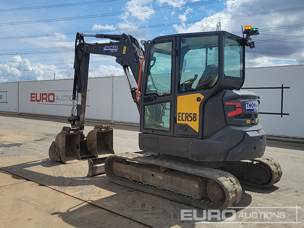 2021 Volvo ECR58F - Mini pelle: photos 3 2021 Volvo ECR58F - Mini pelle: photos 3