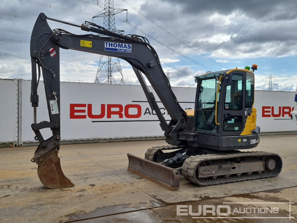 2021 Volvo ECR88D - Mini pelle: photos 1 2021 Volvo ECR88D - Mini pelle: photos 1