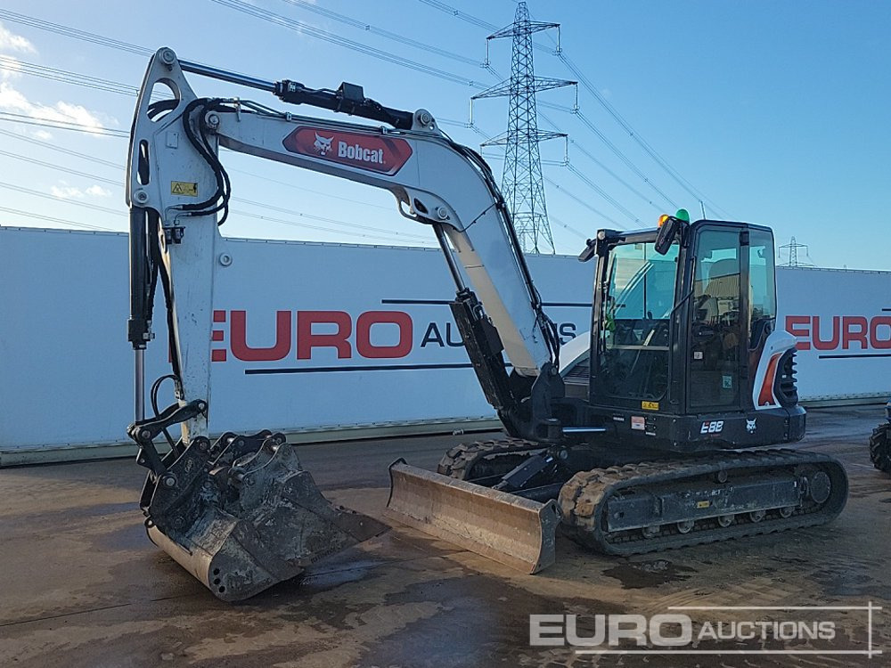 2022 Bobcat E88 - Mini pelle: photos 1 2022 Bobcat E88 - Mini pelle: photos 1