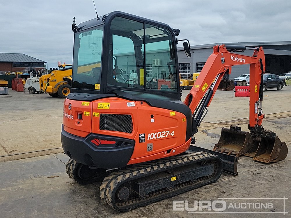 2022 Kubota KX027-4 - Mini pelle: photos 5 2022 Kubota KX027-4 - Mini pelle: photos 5