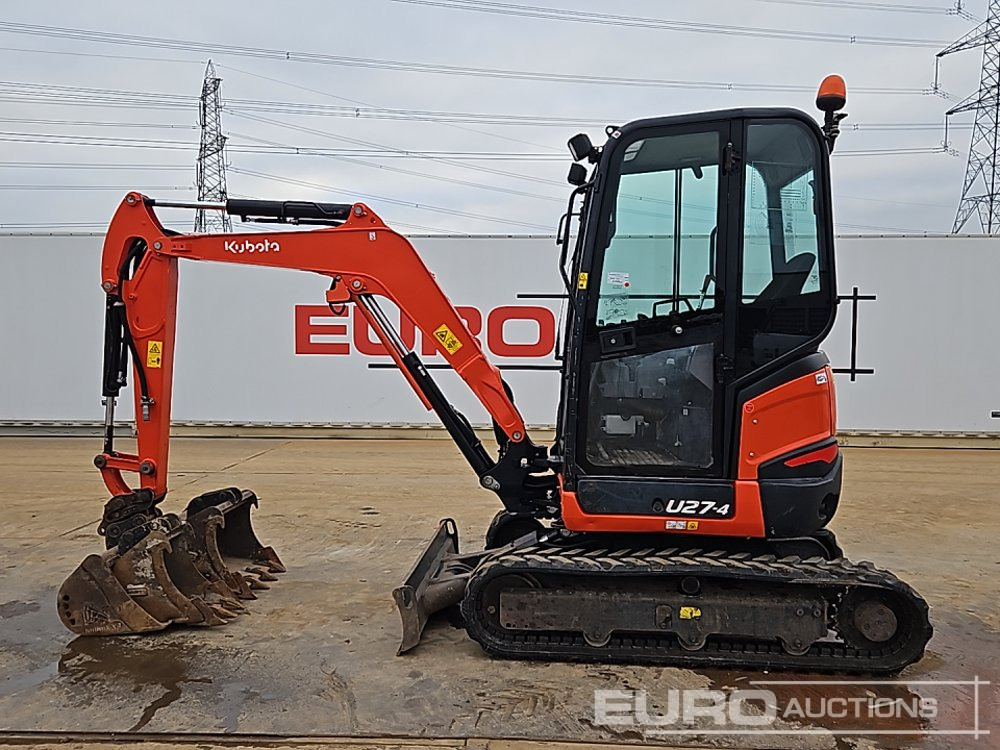 2022 Kubota U27-4 - Mini pelle: photos 2 2022 Kubota U27-4 - Mini pelle: photos 2