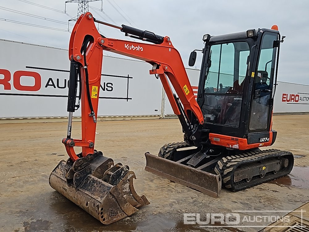 2022 Kubota U27-4 - Mini pelle: photos 1 2022 Kubota U27-4 - Mini pelle: photos 1
