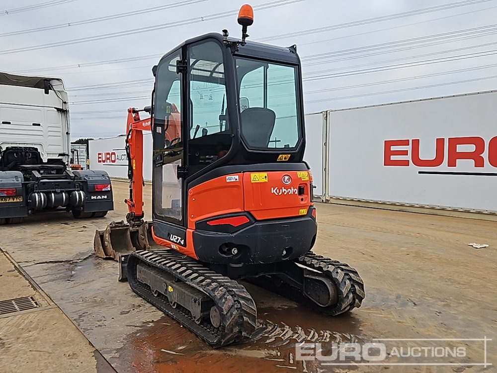 2022 Kubota U27-4 - Mini pelle: photos 3 2022 Kubota U27-4 - Mini pelle: photos 3