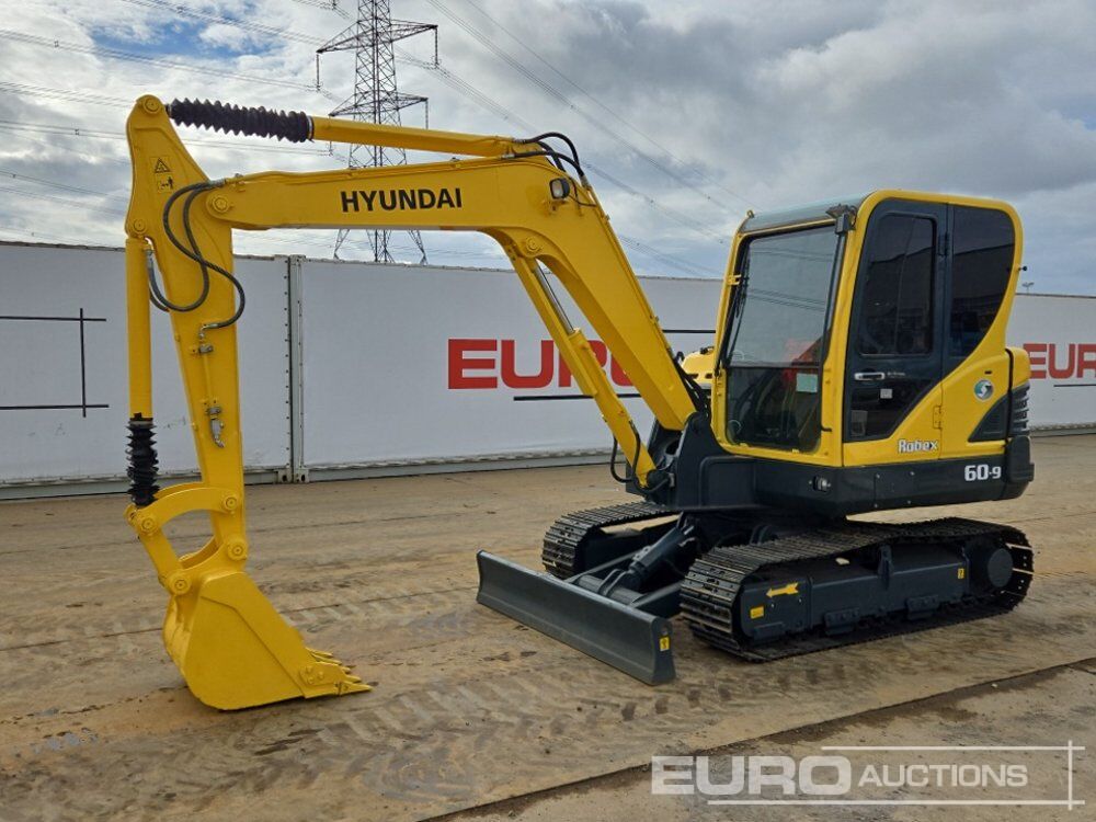 2023 Hyundai R60-9 - Pelle: photos 1 2023 Hyundai R60-9 - Pelle: photos 1