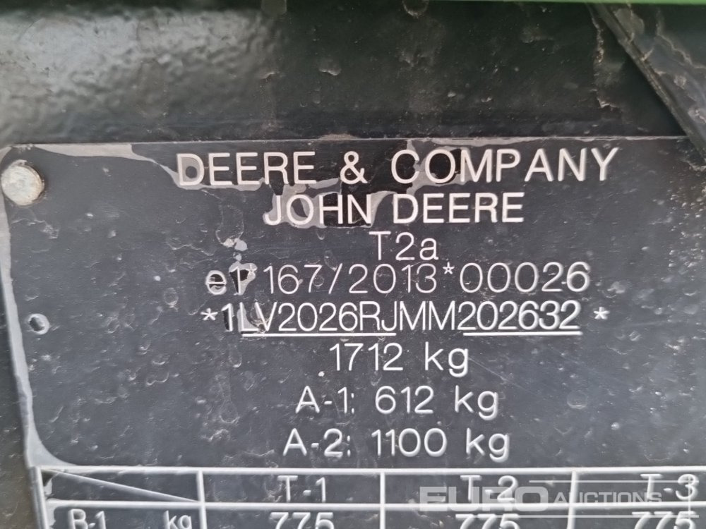 Micro tracteur 2024 John Deere 2026R: photos 33