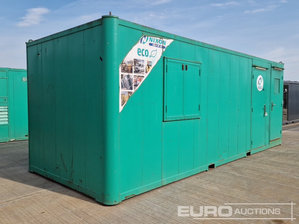 22' x 9' Wefare Unit, Drying Room, W/C, 6kVA Stephill Generator - Conteneur maritime: photos 1 22' x 9' Wefare Unit, Drying Room, W/C, 6kVA Stephill Generator - Conteneur maritime: photos 1