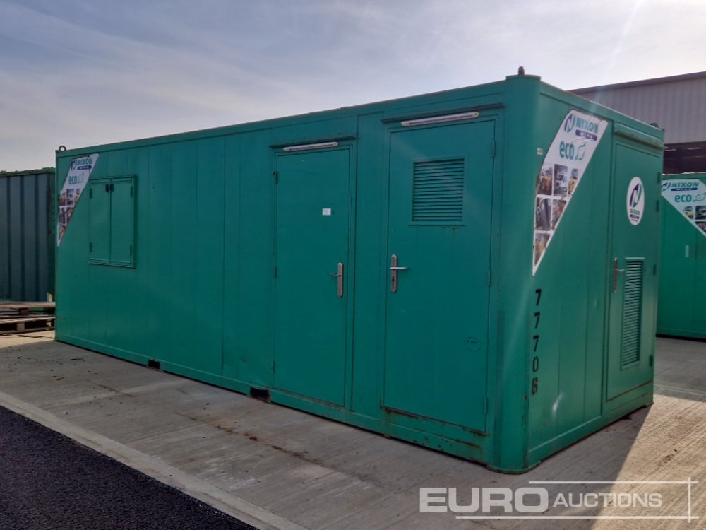 22' x 9' Wefare Unit, Drying Room, W/C, 6kVA Stephill Generator - Conteneur maritime: photos 3 22' x 9' Wefare Unit, Drying Room, W/C, 6kVA Stephill Generator - Conteneur maritime: photos 3