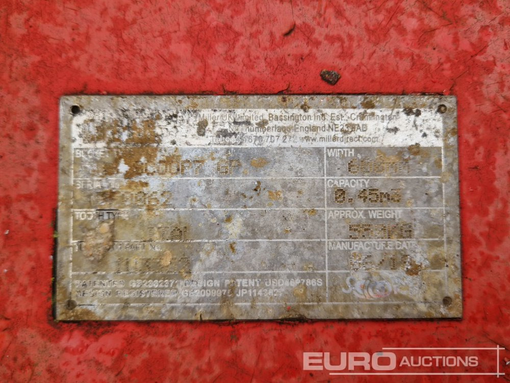 Godet 24" Scoop Bucket 80mm Pin to suit 20 Ton Excavator: photos 13